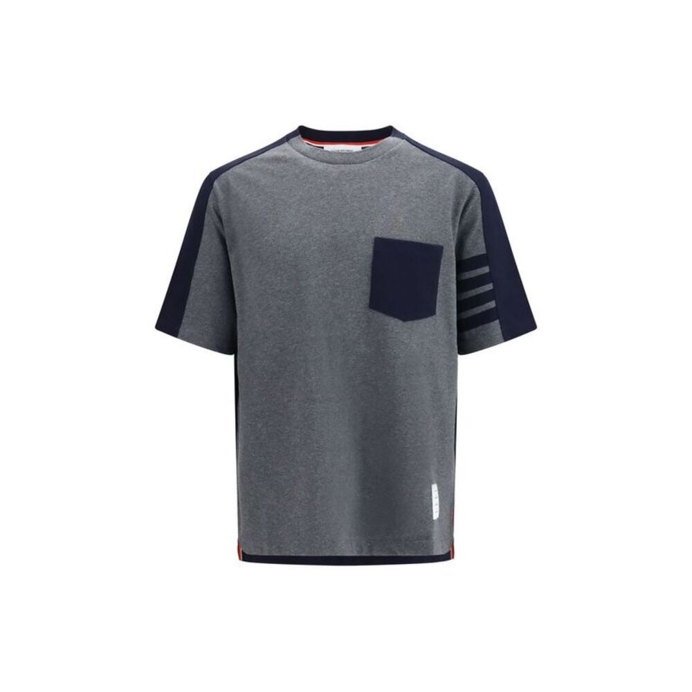 Thom Browne Gray Cotton Men's T-Shirt
